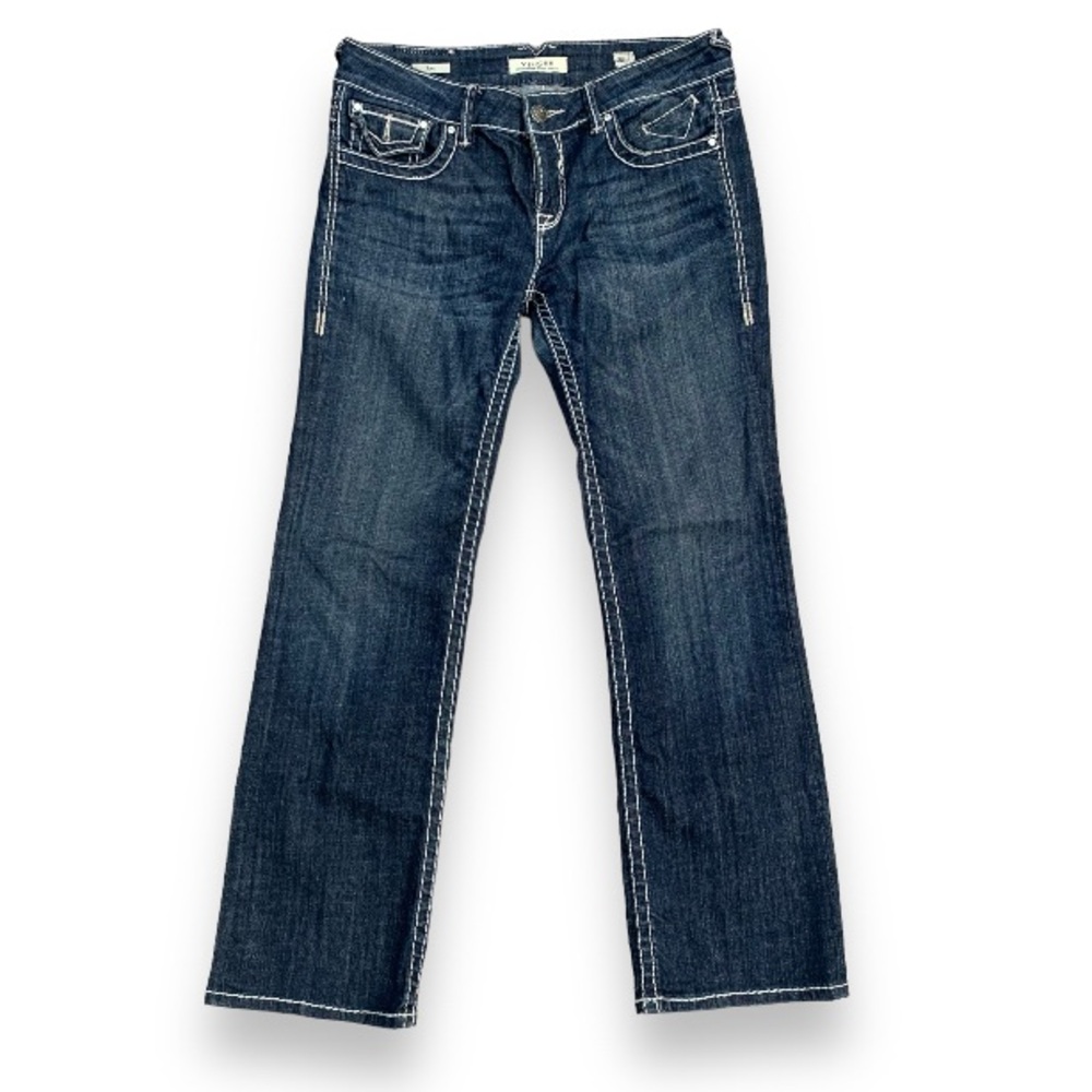 Vigoss Women's Boot Cut Jeans - Dark Blue